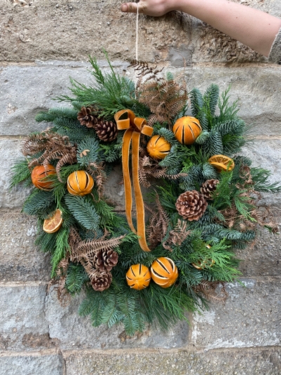 Luxury Christmas Wreath  Rustic Delight