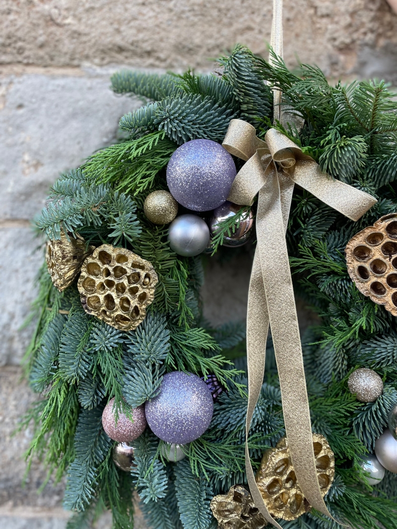 Luxury Christmas Wreath  Sparkles and Glitter