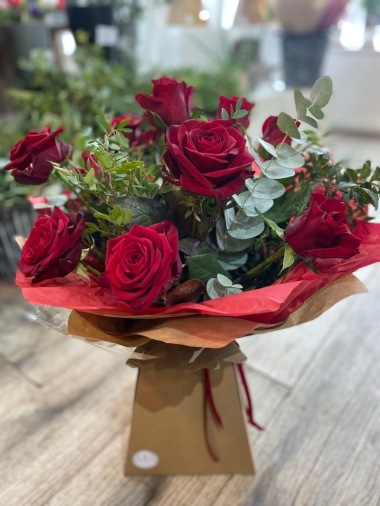 Red Velvet Rose Bouquet