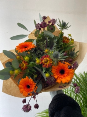 Rustic and Ready Autumnal Bouquet