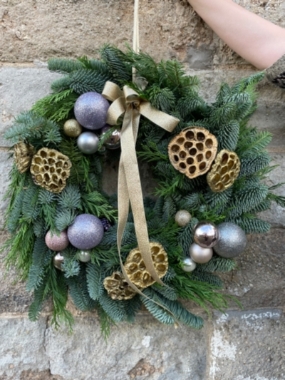 Luxury Christmas Wreath  Sparkles and Glitter